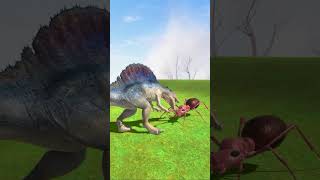 The Epic Showdown Great Bulldog Ant vs Spinosaurus