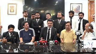 Imran Khan's Legal Team Member Shair Afzal Press Conference