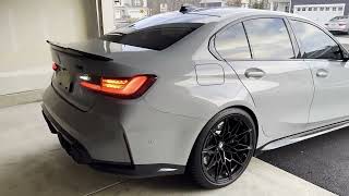 PURE EXHAUST of BMW G80 M3 COMPETITION