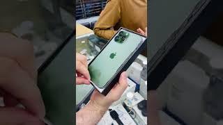 iPhone 13 Pro Max Unboxing | Alpine Green #shorts