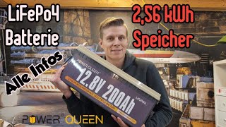 🔋Perfekter Hausspeicher-Baustein⚡ - Alles über die LiFePo4 Powerqueen Batterie der Firma Power Queen