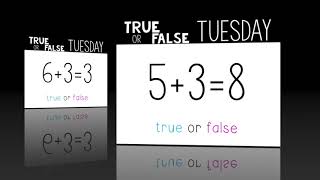 Number Talk: True or False Tuesday (June 9, 2020)