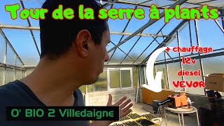 Tour de la serre à semis avec un nouveau système de CHAUFFAGE @vevor.official