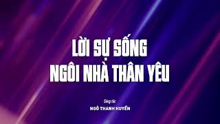 Lời Sự Sống Ngôi Nhà Thân Yêu - Karaoke Beat Tone Nữ