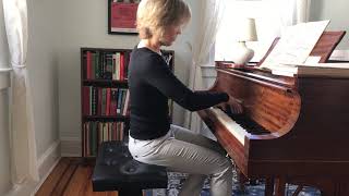 Lura Johnson plays Beethoven Piano Sonata Op. 22, second movement