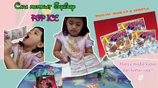 GAMPANG BANGET!!TUTORIAL CARA MEMBUAT SQUISHY POPICE MUDAH MURAH SIMPLE! HANYA CUKUP DARI KERTAS !