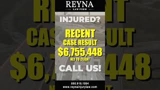 Top-Rated Car and Truck Accident injury lawyers are always available at Reyna Law Firm