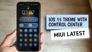 iOS 15 Theme For Miui Devices 🔥🔥 #shorts #miui #xiaomi