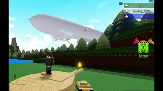 Build a Boat @ItzGemye And boeing_2733 Tours Recreated Airship in BABFT CREDITS TO @leyeeme