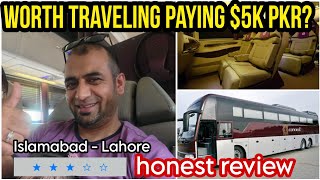 QConnect: Pakistan´s Luxury Bus!  HOW IS the SERVICE NOW? #HONESTREVIEW #qconnect