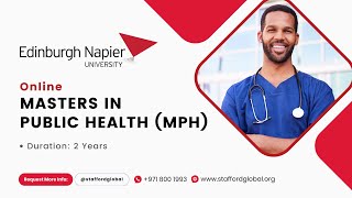 Masters in Public Health (MPH) | Edinburgh Napier University (UK) | Online study