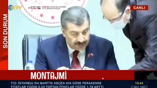 Fahrettin koca montajı ‘geri bas lan’ lütfen izleyin 3 saniye