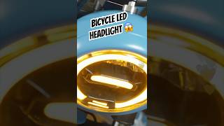 Motorcycle Headlight Reinvented: A Bicycle Upgrade #shorts #bikelife