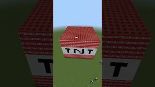 Minecraft TNT Explosion (NASA PC)😲 #shorts