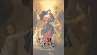 Com tuas mãos, desata os nós #oração #fé #prayer #desatadoradosnos #nossasenhora