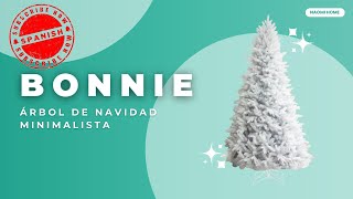 Una Simulación Invernal Para Tu Festividades: Naomi Home | Bonnie Árbol De Navidad Minimalista