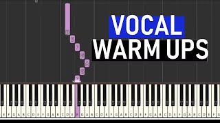 ♬ VOCAL WARM UPS #8 MAJOR SCALE EXERCISE - By Soulphonic ♬