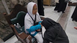 GAK NYANGKA ADA PENCUR! DI TINGGAL SHOLAT KURSI RODA YG BAWA DARI 🇮🇩 HILANG!! NANGIS KASIAN MAMAH🥹