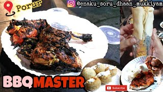 BBQ MASTER | PORUR SARAVANA STORES  |🍗 Food Review Tamil | Viki'z Finding 😱 | Chicken BBQ |Shawarma|