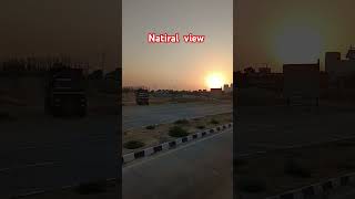 natural view #trending #sunrise