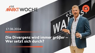 Die Divergenz wird immer größer – Wer setzt sich durch? | Die Marktwoche | Swissquote