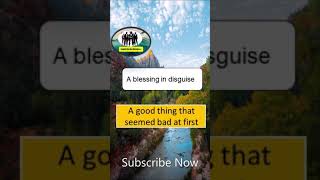 A blessing in disguise - English Idioms #Shorts