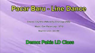 Pacar Baru - Line Dance //Demo// Choreo: Lily Kho (INA) & Ely Chaniago (INA) - June 2024