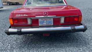 1983 Mercedes Benz 380 SL Rear Lights