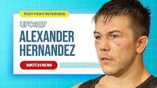 Alexander Hernandez says he saw someone get shot the morning of UFC 307