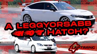 SZUPER elsőkerekesek! / Honda Civic Type-R 2005 vs. Honda Civic Type-R 2023 (Laptiming EP.341.)