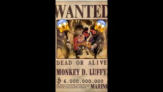 LUFFY’S BOUNTY EVOLUTION ( SPOILERS) || ONE PIECE EDIT