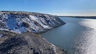 Channelside & Slag Bank, Barrow-in-Furness, March 2023