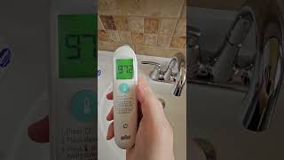 Review of the Braun templeswipe thermometer