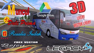 3D MOD SR2 LAKSANA SR2 RINDRAY LIVERY DALI PRIMA MUNCUL ROSALIA INDAH