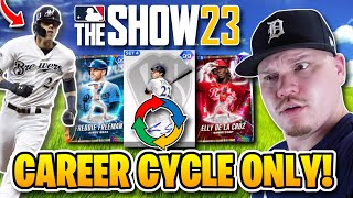 I USE PLAYERS THAT HIT FOR THE CYCLE IN THEIR CAREER ONLY! - MLB The Show 23 - Diamond Dynasty