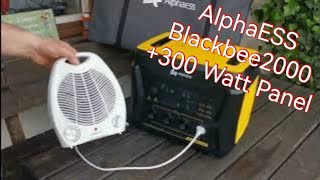 Powerstation AlphaESS BlackBee2000 + 300 Watt Panel