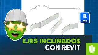 EJES INCLINADOS o DIAGONALES en REVIT 📐 Tutorial paso a paso Arcux