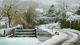 A Dorset Winter Village