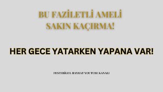 Bu Duayı Yatarken Okuyan Bakın Neler Kazanıyor! #islam #dua #ilim #zikir #keşfet