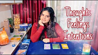 Pick a Card- ❤️💌Their THOUGHTS, FEELINGS & INTENTIONS towards you? ❤️💌 Tarot reading (Hindi)