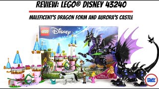 Review (em Português): LEGO® Disney 43240 Maleficent's Dragon Form and Aurora's Castle