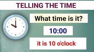 Master in English | How to tell time in English | @aashastri2023