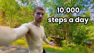 I Walked 10,000 Steps A Day For 30 Days