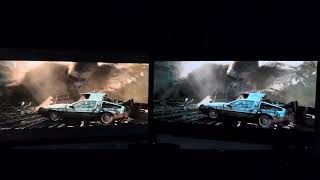 Samsung Oddysey G70A 4K ips Vs LG 27GR95QE Oled QHD #readyplayerone