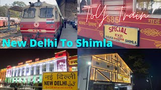 Shimla Toy train | Toy train fare? | Kalka to Shimla by Toy Train | Delhi to Shimla travel vlog