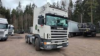 Седельный тягач Scania R124LA6x2 2003 года