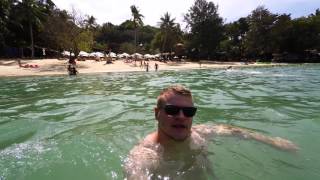 Beach, Swim and Schnorkeling at Paradise Beach, Phuket, Thailand - 4k