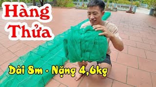 Video số 223 | Bát Quái Thân 4li Khung Tàu 19 x 32cm - Nặng 4,6kg - Dài 8m Đánh Sông, Hồ