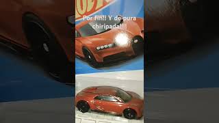 HOT WHEELS! '16 BUGATTI CHIRON!! MAGNÍFICO; EXCELENTE Y CON LA BURBUJA CHUECA!!! NO PUDE PEDIR MÁS!