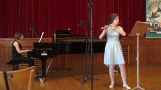 Johann Philipp Kirnberger, Sonate g minor, flute - Maria Koriakina (14 y.o.)